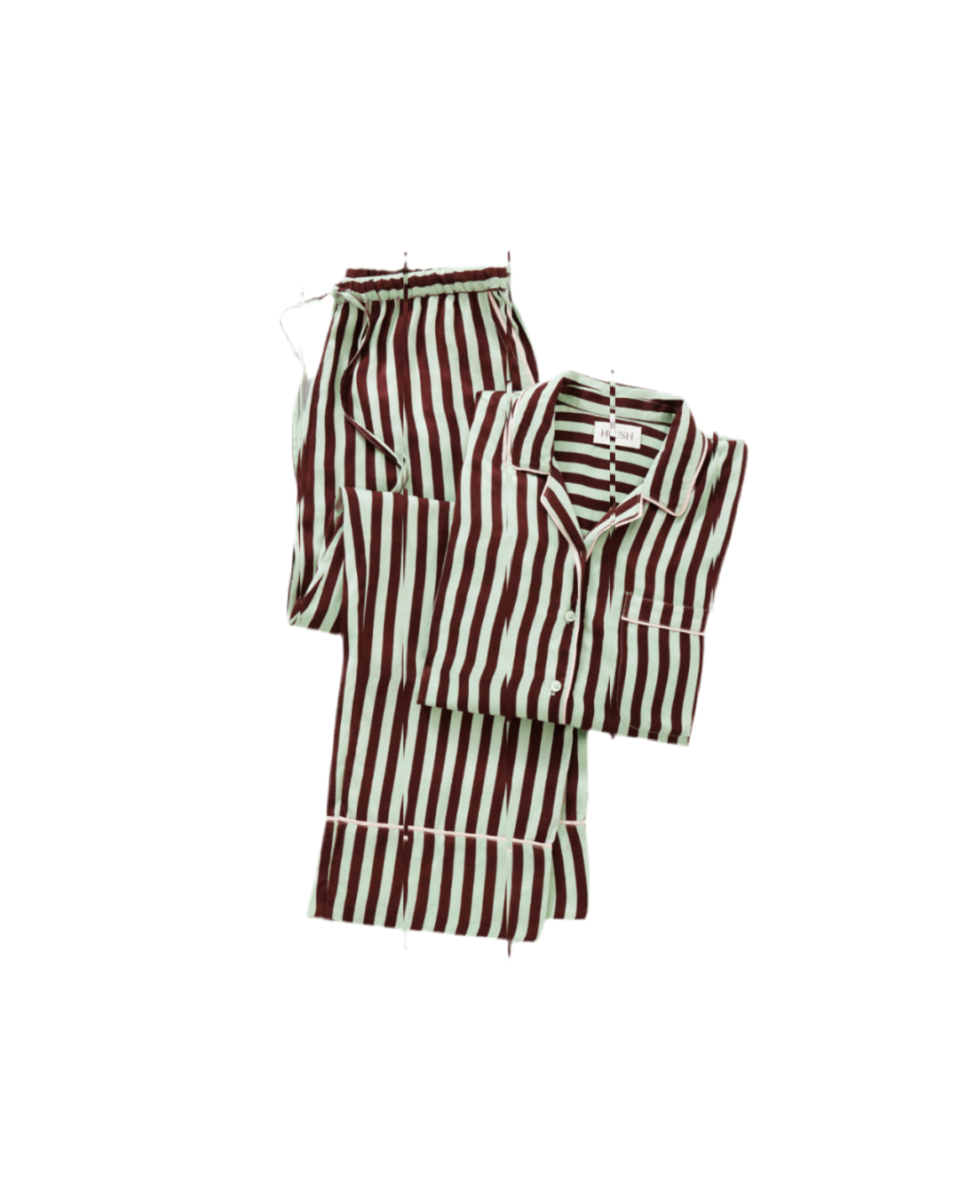 Satin Stripe Pijama Set